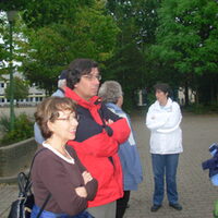 Die Teilnehmer des Ausfluges trafen zwischen 8.45 Uhr und 9.15 Uhr am Schulzentrum in Hürtgenwald-Kleinhau ein.